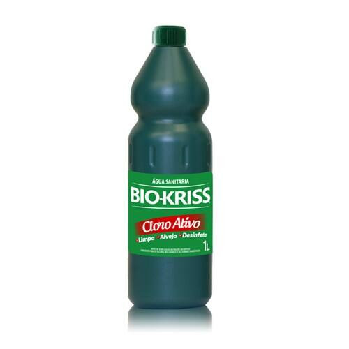 Água Sanitária Bio-Kriss Embalagem 1 Litro