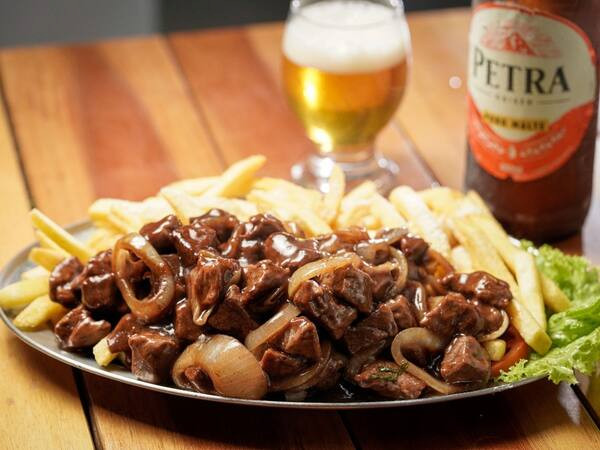 Filé com Fritas