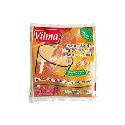 REFRESCO VILMA 1KG LARANJA/ACEROLA