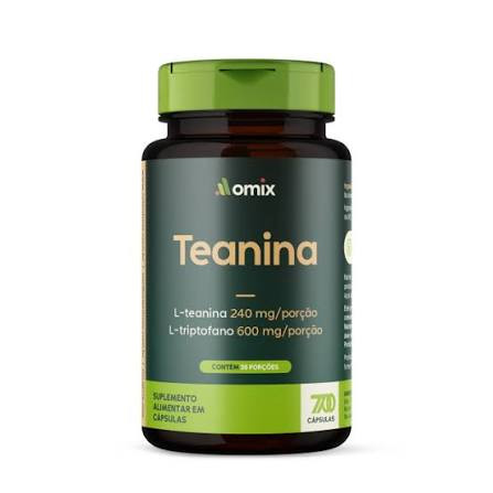 Teanina + L-Triptofano Omix 70 Caps