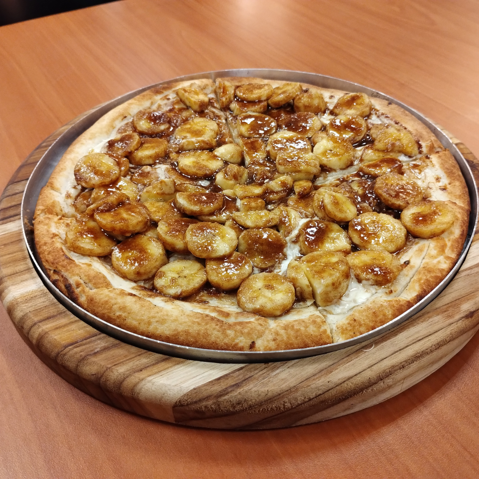 Pizza de banana