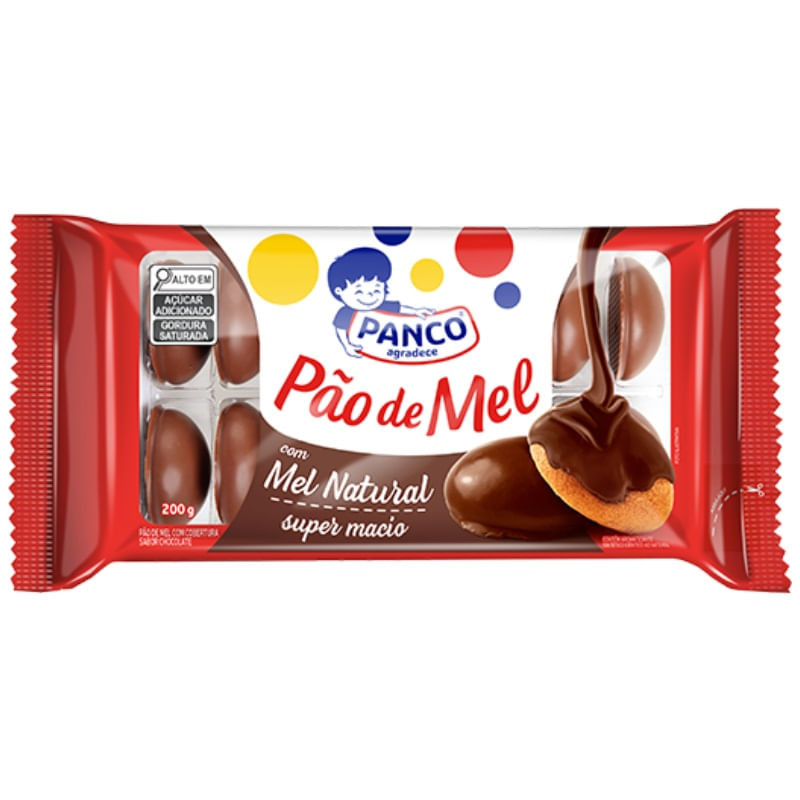 PAO DE MEL PANCO CHOCOLATE 200G