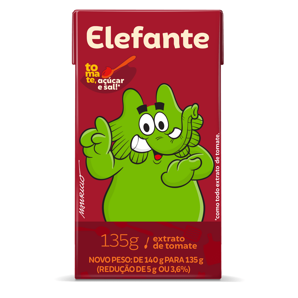 EXTRATO DE TOMATE ELEFANTE CX135G