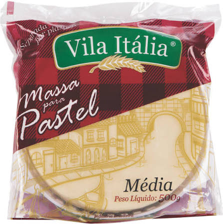 MASSA PARA PASTEL MEDIA VILA ITALIA 500G