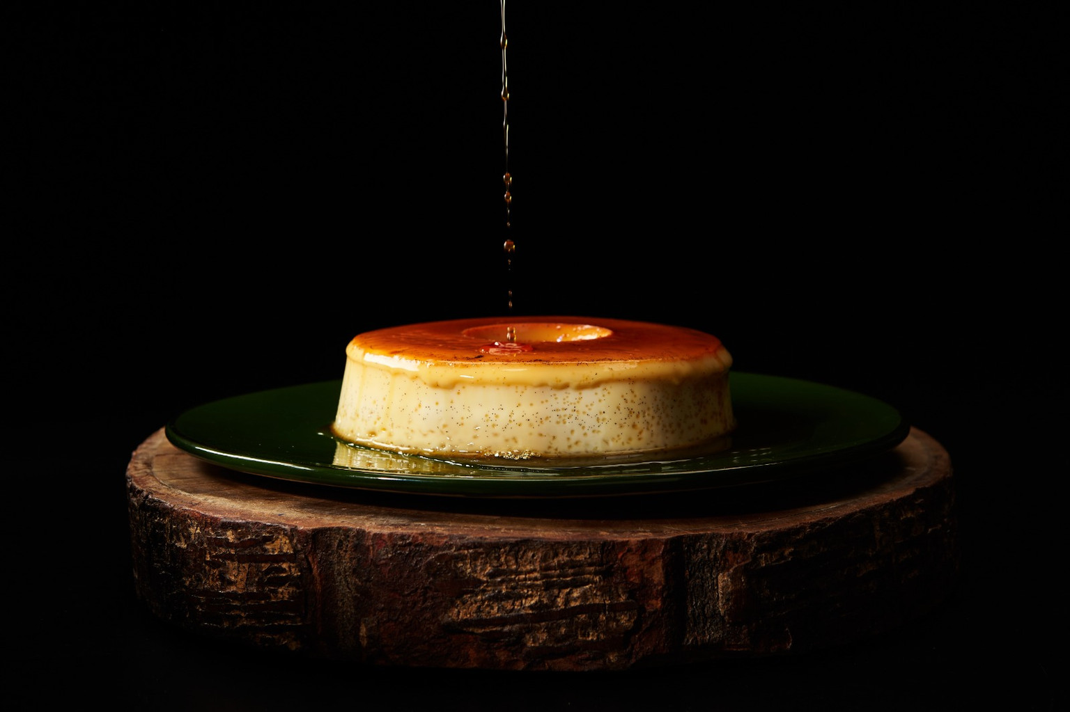 Pudim de tapioca grande