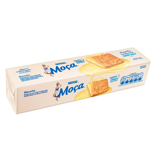 BISCOITO RECHEADO NESTLE MOÇA 140G