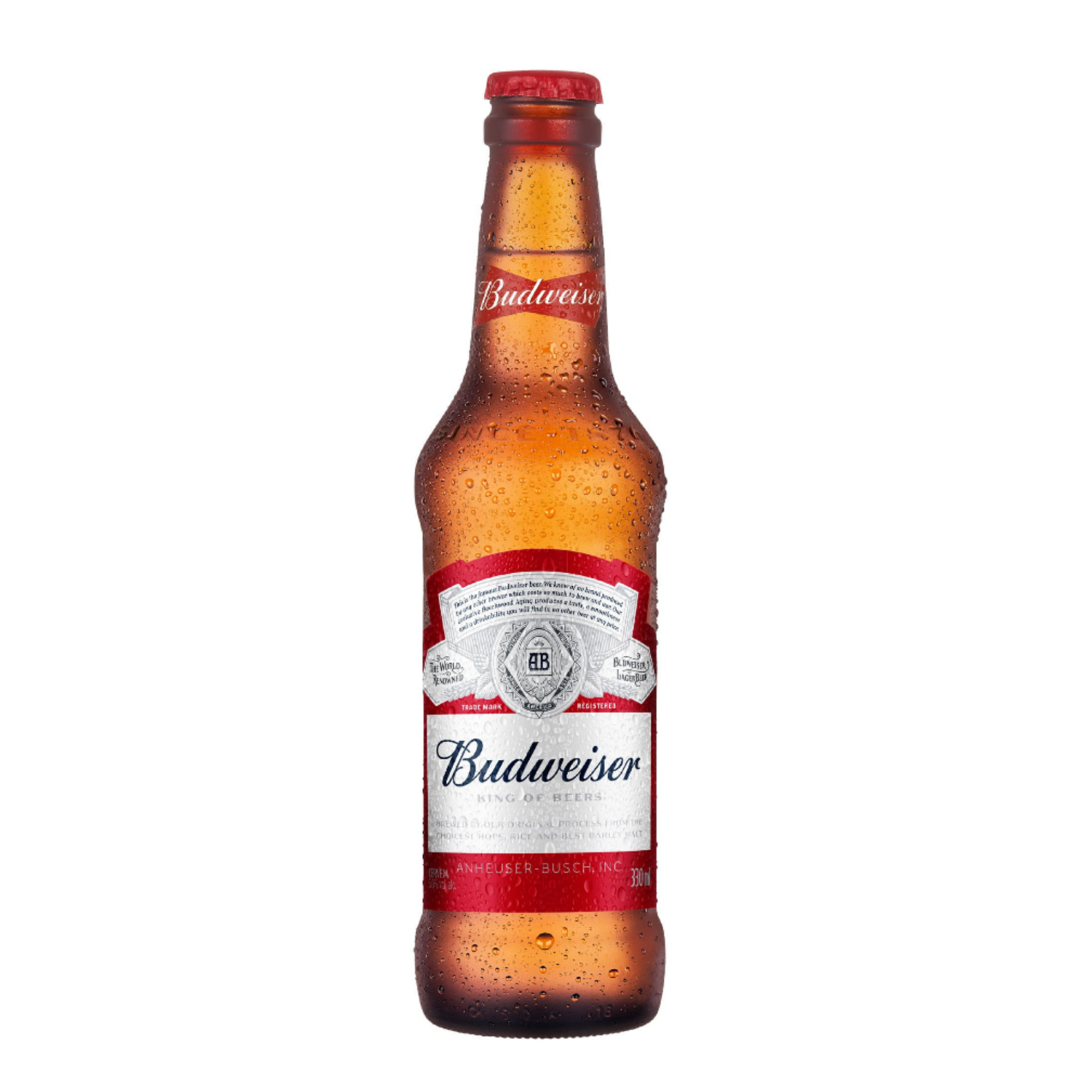 BUDWEISER 330ML (LONG NECK)