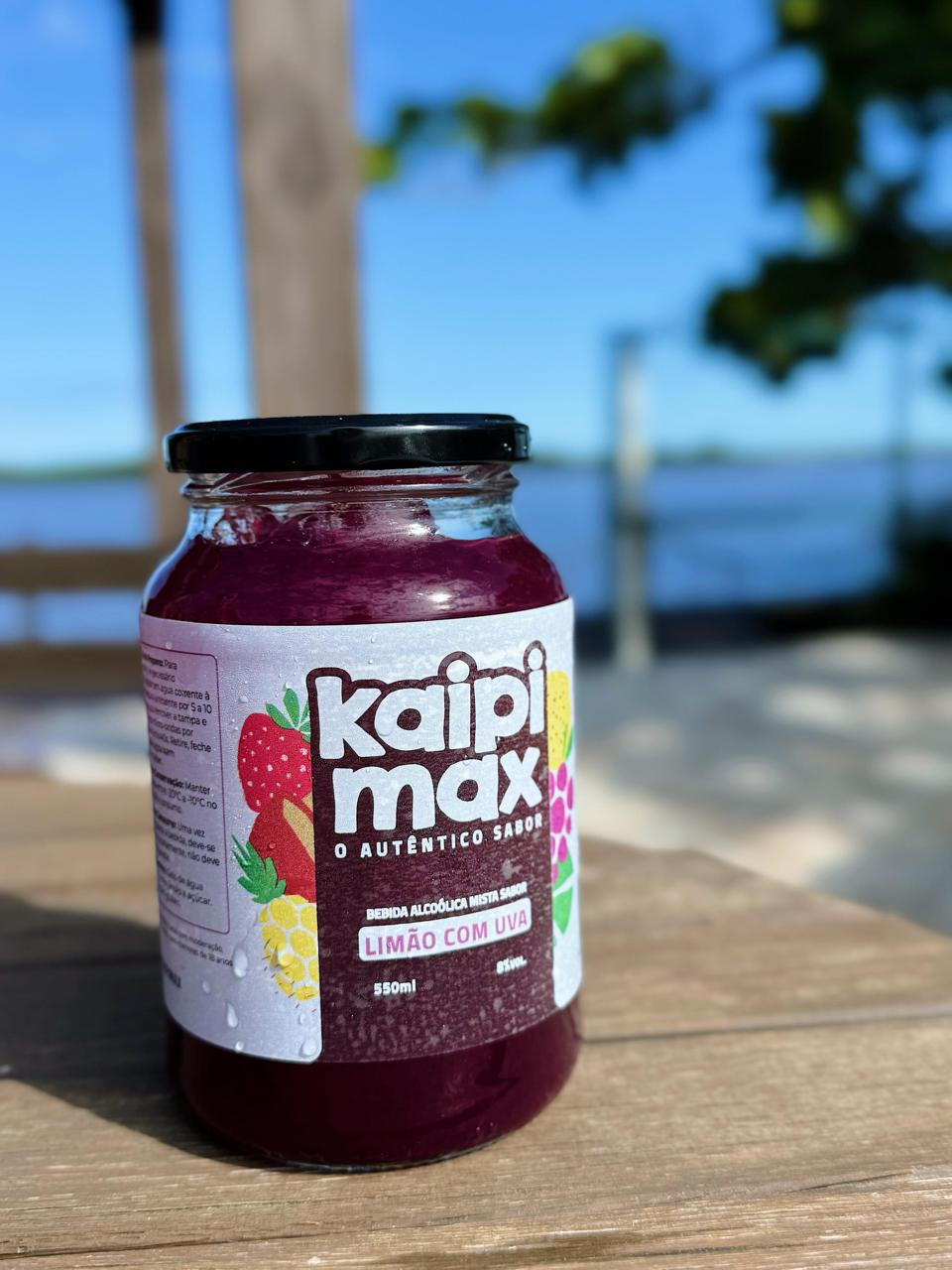 Kaipimax Limão com uva
