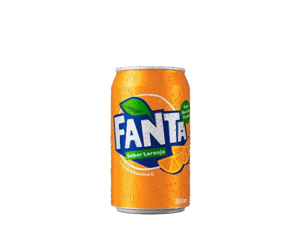 Fanta Laranja Lata 350ml