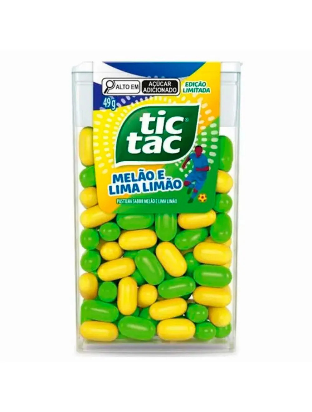PASTILHA TIC TAC WOLRD CUP 49G
