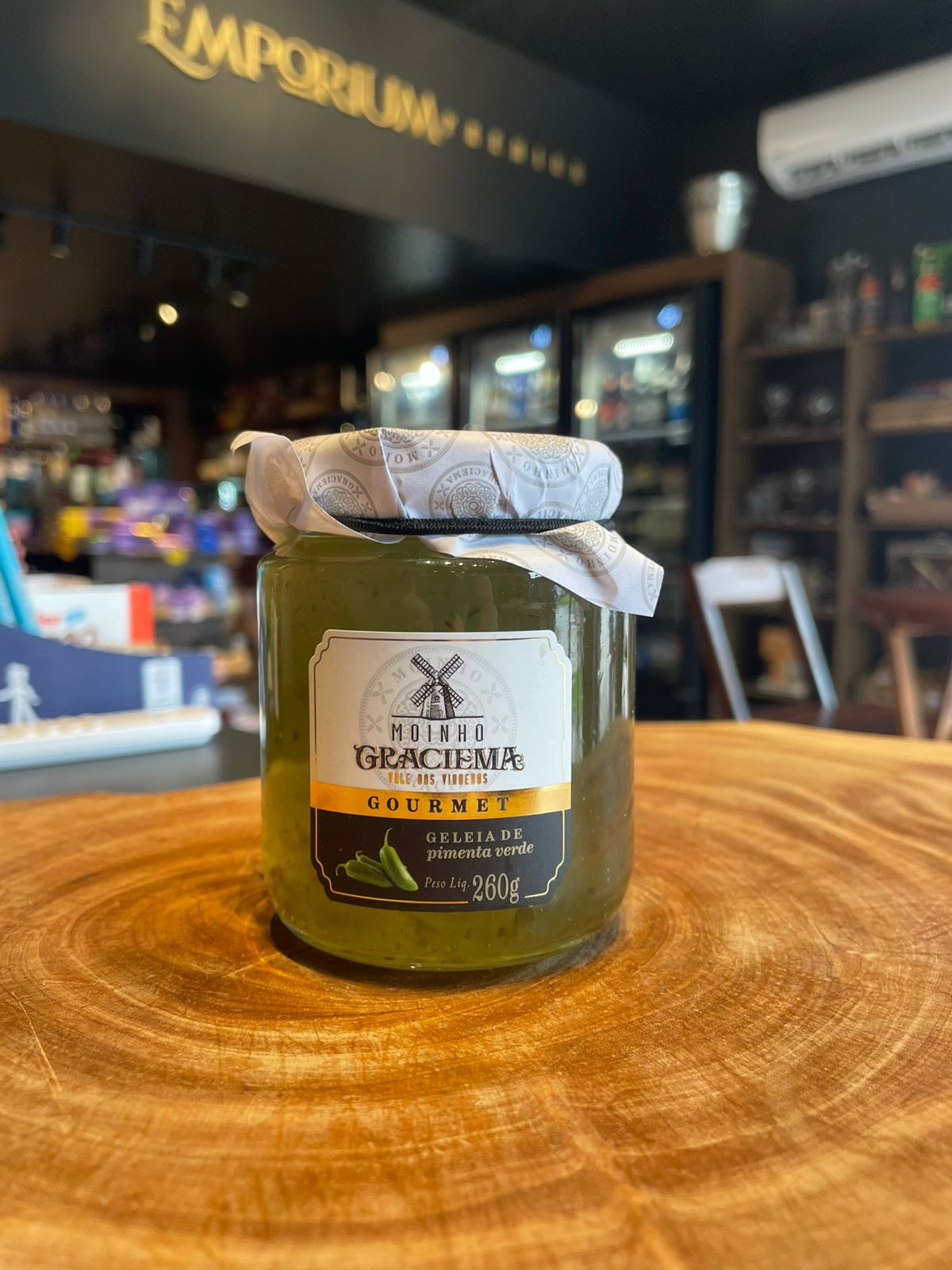 Graciema Geleia Gourmet de Pimenta Verde