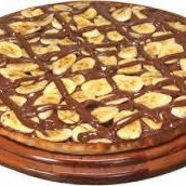 ½ PIZZA BANANA COM CHOCOLATE PEQUENA