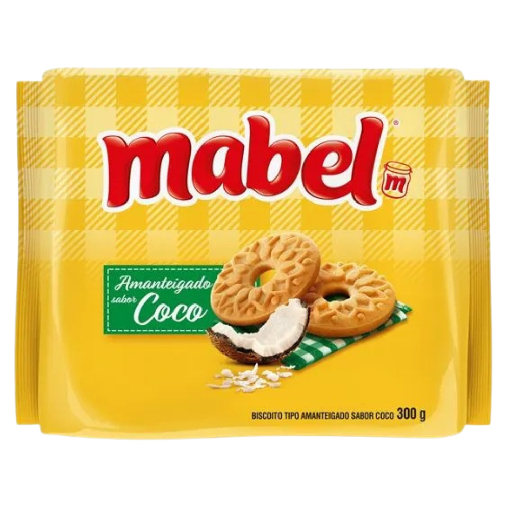 BISC MABEL AMANTEIGADO COCO 300G