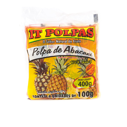 POLPA DE FRUTA IT POLPAS "ABACAXI" 400G