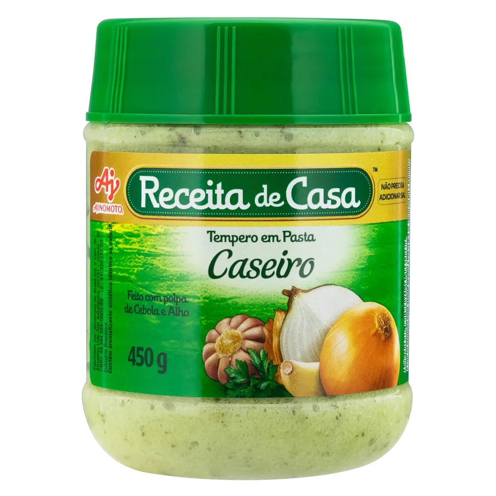 TEMPERO RECEITA DE CASA S/PIMENTA 450G SABOR A MI