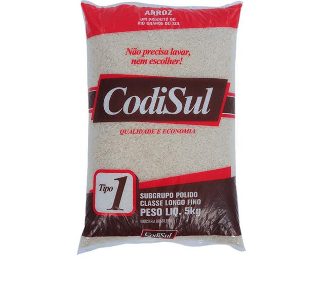 ARROZ CODISUL TP1 5KG