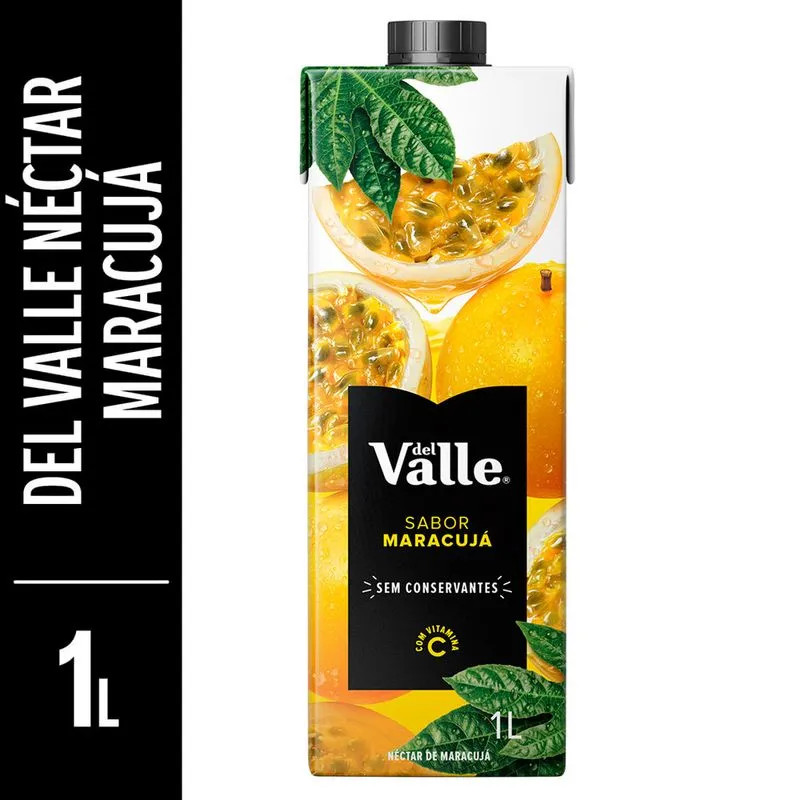Suco Del Vale Maracujá 1 Litro 