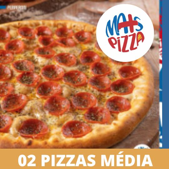 COMBO I - 02 PIZZAS MÉDIA