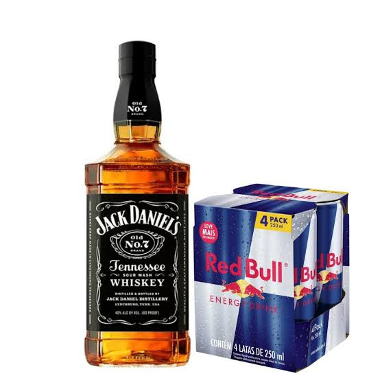 JACK DANIELS BLACK REDBULL COMBO