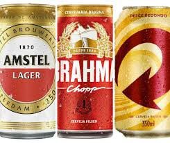 Brahma / Devassa / Amstel / Skol Lata