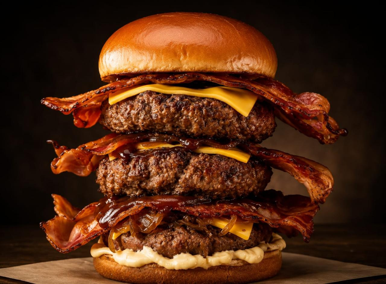 Top Triplo Bacon