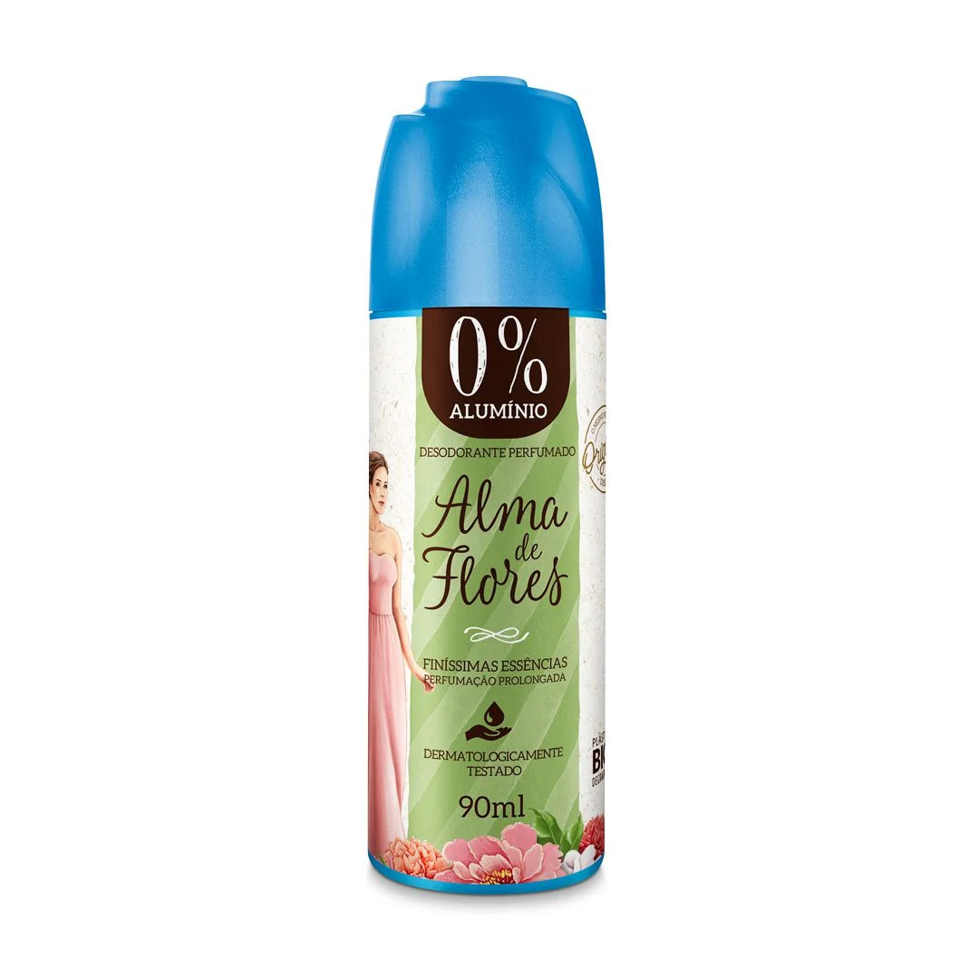 DESOD SPRAY ALMA DE FLORES FINISSIMAS ESSENCIAS 90ML