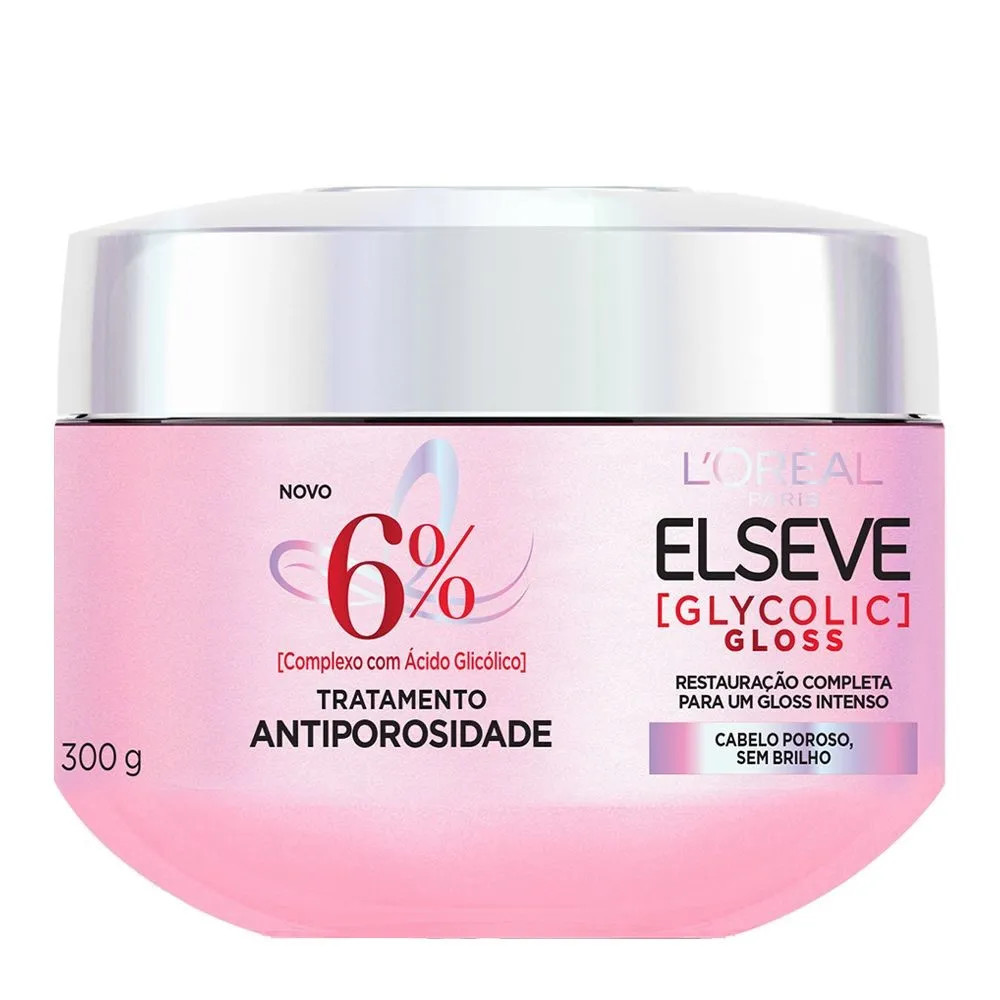 CREME TRATAMENTO ELSEVE GLYCOLIC GLOSS 300G