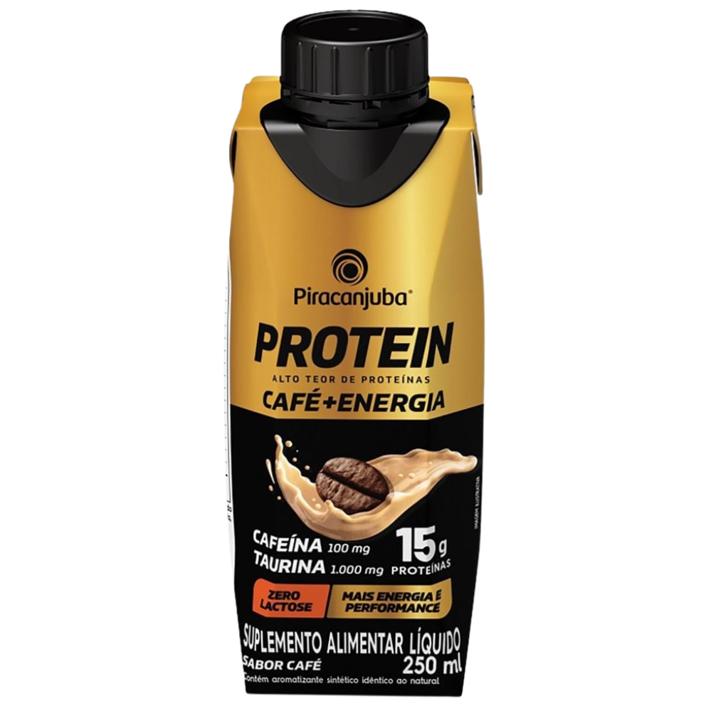 BEBIDA LACTEA WHEY PIRACANJUBA 15G CAFE+ENERGIA 250ML
