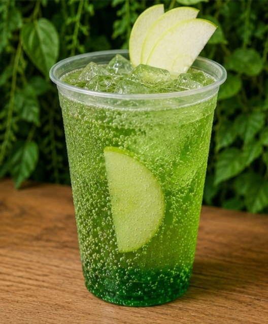 Soda Italiana de Maça Verde