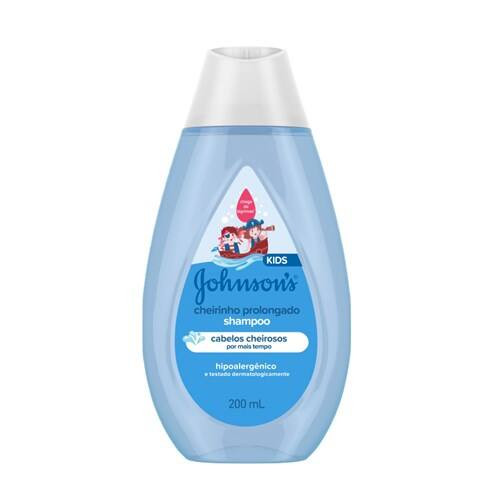 Shampoo Infantil Cheirinho Prolongado Johnson's 200ml