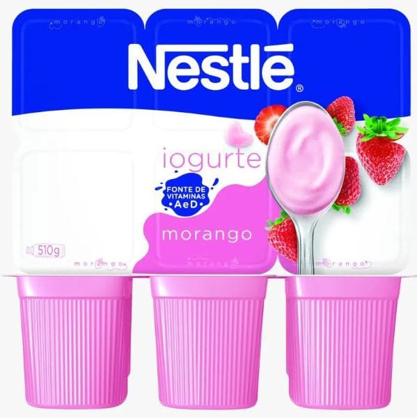 Iogurte Polpa Morango Nestlé 510g