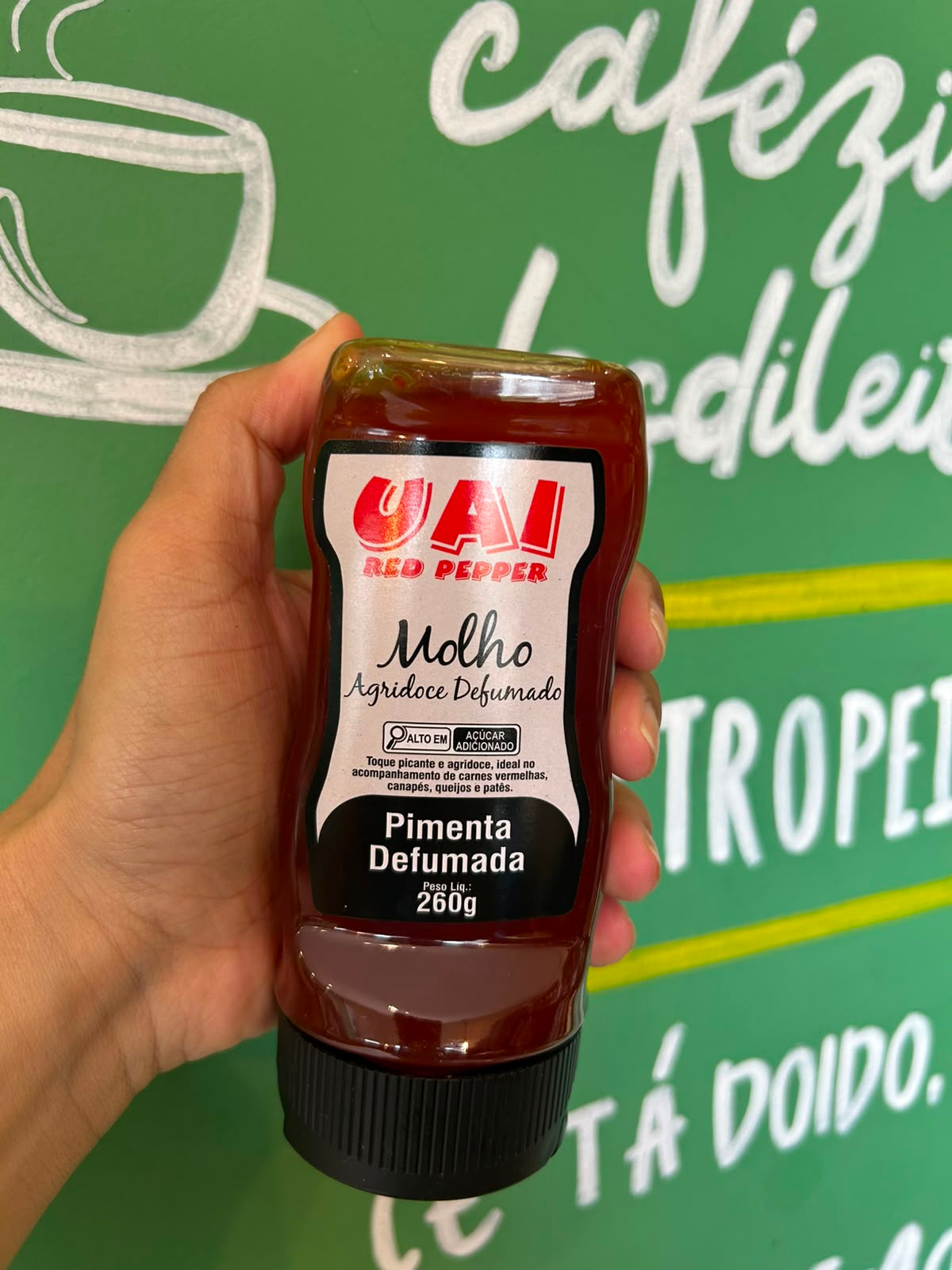 Molho Agridoce Defumado Uai Red Pepper - 260g