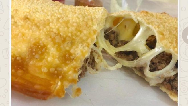 Pastel Carne c/ Queijo