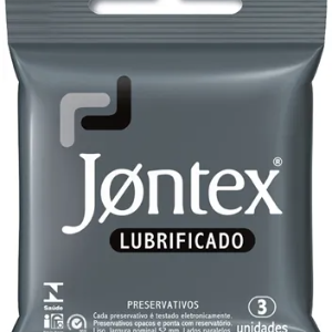 PRESERVATIVO JONTEX LUBRIFICADO COM 3 UNID