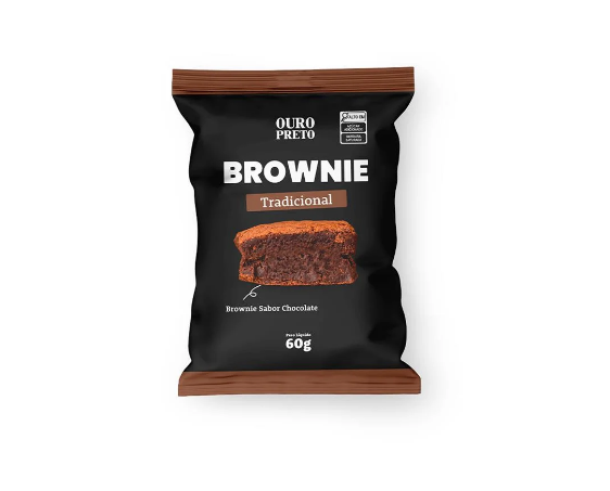 Brownie Tradicional Ouro Preto