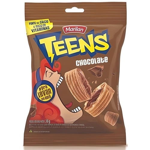 Biscoito Teens de Chocolate Marilan 30g