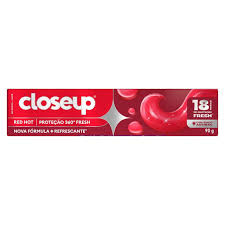 CREME DENTAL EM GEL CLOSE UP FRESH ACTION RED HOT 90G