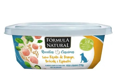 Formula Natural Receitas Caseiras Risoto de Frango 270g