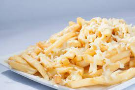 Fritas com queijo