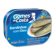 Sardinha Gomes da costa oleo 250g