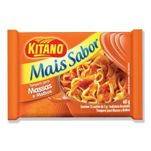 Tempero Mais Sabor Kitano Massas Embalagem 60g