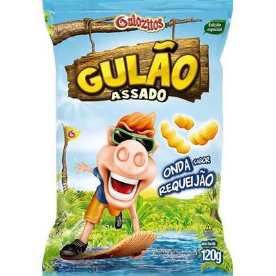 Salgadinho Gulão Requeijão Embalagem 120g