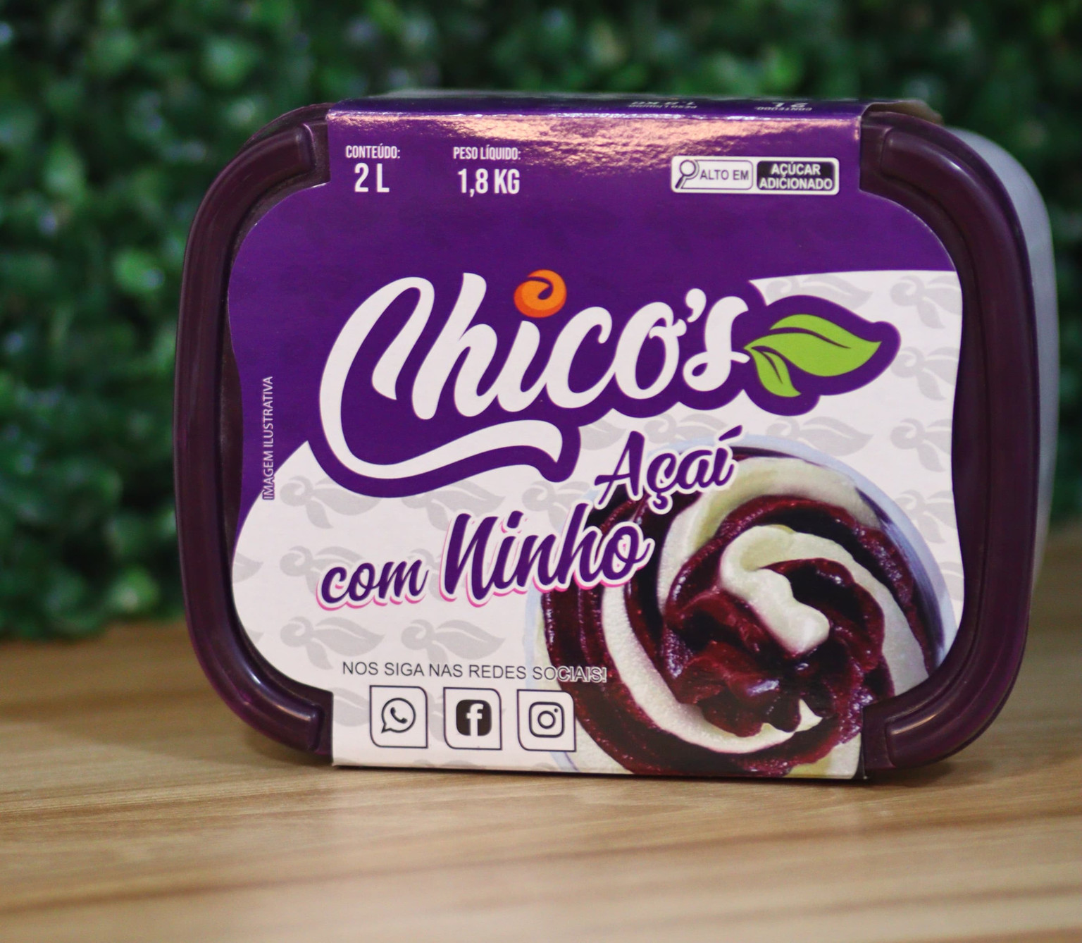 POTE AÇAÍ COM NINHO 2L