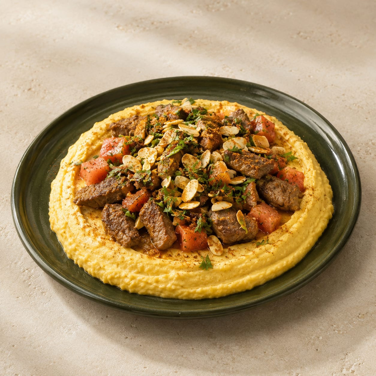 Hommus com Mignon