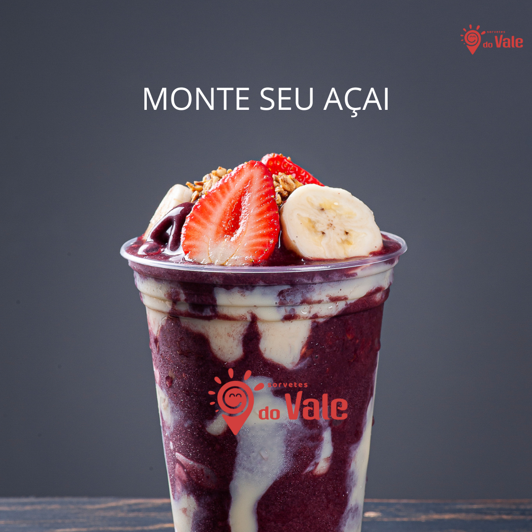 MONTE SEU AÇAI NO COPO 