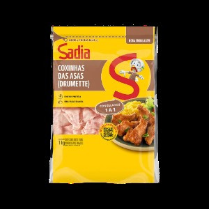 COXINHAS DAS ASAS DRUMETTE SADIA 1KG