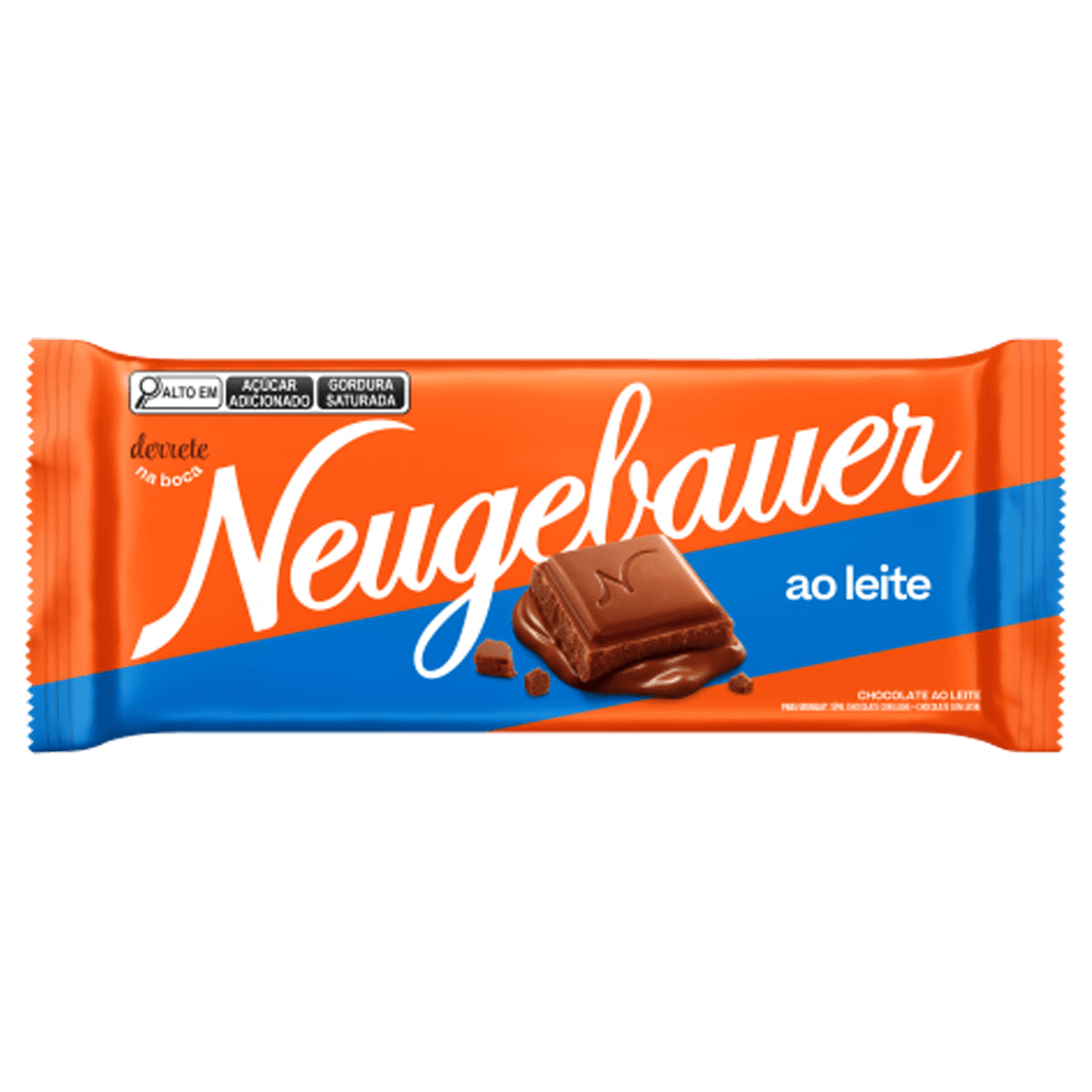 Chocolate Barra Neugebauer 130G Ao Leite