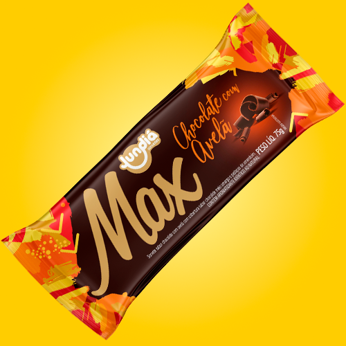 PICOLÉ MAX CHOCOLATE COM AVELÃ - 75g