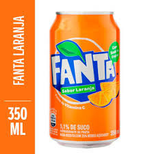 FANTA  LARANJA  LATA 350ML (CX06)