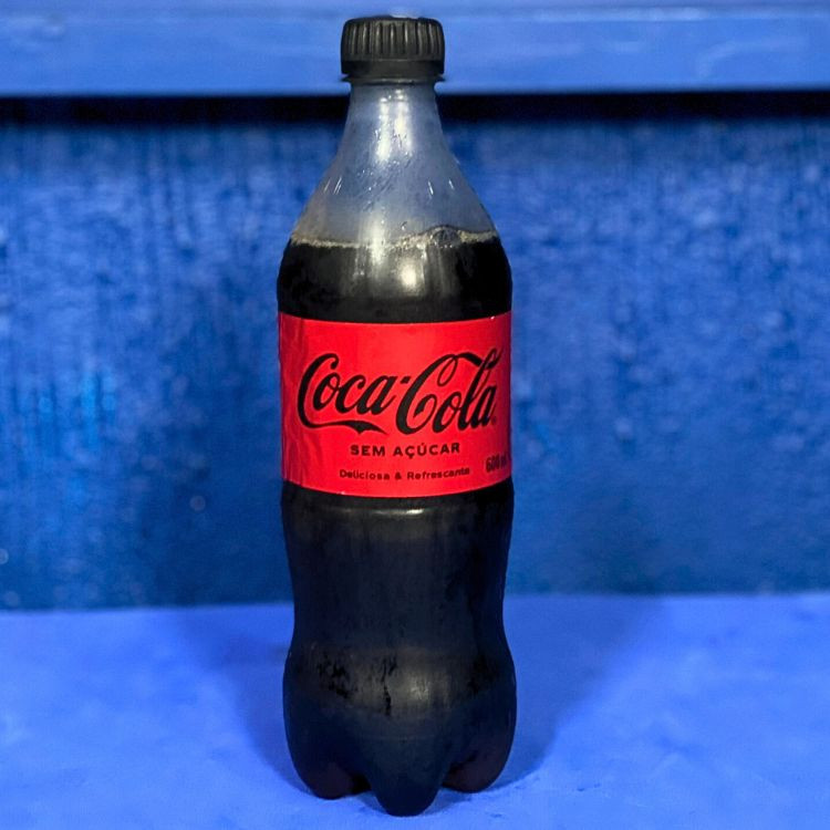 COCA COLA S/ ACUCAR 600ML PET